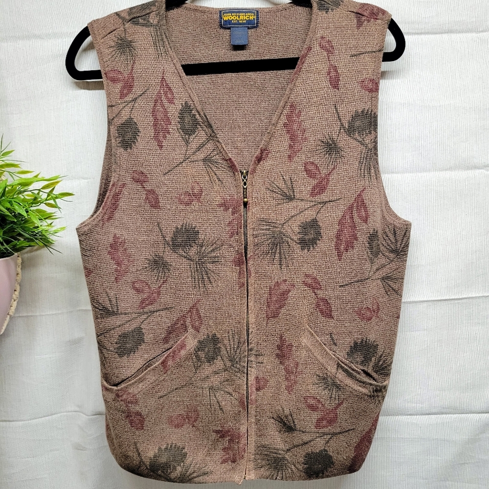 John Rich and Bros Woolrich Foliage Vest